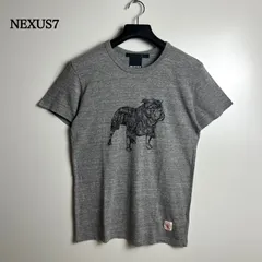 NEXUS7 BEAMS bulldog print Tee 44 S ネクサスセブン ビームスT ブルドッグ Tシャツ プリント 希少 レアのサムネイル