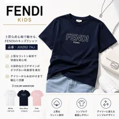 新品　FENDI KIDS フェンディ キッズ Tシャツ JUI202 7AJ レディース ガールズ 半袖 カットソー ロゴT クルーネック コットン カラー3色のサムネイル