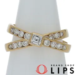タサキ ダイヤリング D:0.20/0.84ct(#15) K18YG レディース  【中古】のサムネイル