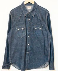 ボンクラ BONCOURA Western shirt chambray 40 - メルカリ