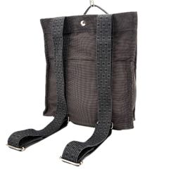 エルメス エールライン アド MM リュック トートバッグ 2WAY グレー