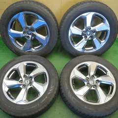 バリ溝！キレイ！9.5分★トヨタ RAV4 Gグレード 純正 225/60R18 スタッドレス トーヨー ウインター トランパス TX 18インチ PCD114.3/5H★6051003NJスのサムネイル
