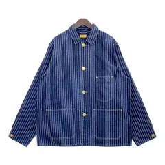HUMAN MADE ヒューマンメイド カバーオール デニムジャケット WABASH COVERALL JACKET メンズ XXLサイズ インディゴ アウター DM19102■のサムネイル