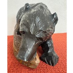 呪物】家を護る霊宿し芝犬木彫り像 曰く付き 縁起物 家内安全 悪霊退散
