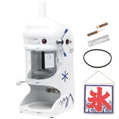 レトロ】KIPROSTAR 業務用 手動かき氷機 PRO-B130M ブルー - メルカリ