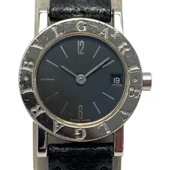 BVLGARI ブルガリ ブルガリブルガリ デイト BB23SLD ブラック文字盤 クォーツ レディース 腕時計のサムネイル
