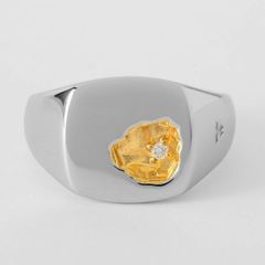 TOM WOOD（トムウッド） Mined Ring Small Diamond - メルカリ