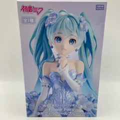 初音ミク　ぬーどるストッパーフィギュア　Flower Fairy　ネモフィラ　ペールブルーver.　プライズ　フィギュア　フリュー　（ME27-4389）