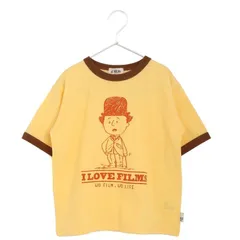 《新品》半袖リンガーTシャツ 90㎝ 100㎝ イエロー メイクユアデイ 子供服 半袖 M520121のサムネイル