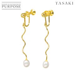 ♡極美品♡片耳♡TASAKI デインジャー ファング バングル ピアス
