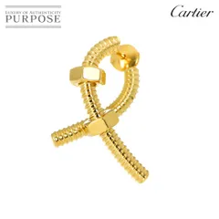 カルティエ Cartier エクル ドゥ シングル ピアス 左耳用 K18 YG 750 片方のみ 片耳 Ecrou de Earring Pierced 90321315のサムネイル