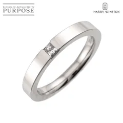 ハリーウィンストン HARRY WINSTON プリンセスカット 9号 リング ダイヤ Pt プラチナ 指輪 Diamond Ring 90322719のサムネイル