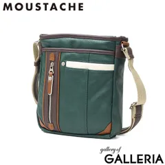 ムスタッシュ ショルダーバッグ メンズ 斜めがけバッグ ブランド MOUSTACHE ショルダー バッグ 小さめ カジュアル 大人 YVQ YVQ-5955 GREENのサムネイル