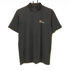 【超美品】レザレクション 半袖ハイネックシャツ 黒 バックプリント メンズ L ゴルフウェア Resurrectionのサムネイル