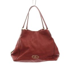 COACH コーチ マディソン マギー 本革 トートバッグ オレンジ - メルカリ