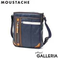 ムスタッシュ ショルダーバッグ メンズ 斜めがけバッグ ブランド MOUSTACHE ショルダー バッグ 小さめ カジュアル 大人 YVQ YVQ-5955 NAVYのサムネイル