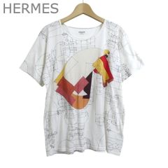 エルメス HERMES Tシャツ 半袖 朝の散歩 黒 コットン 2022AW - メルカリ