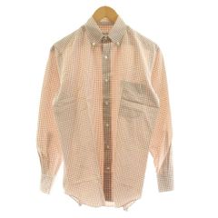 訳あり』ロロピアーナLoro Piana 長袖シャツ ライトグリーン Sサイズ