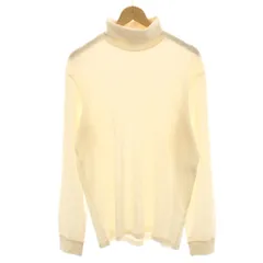 ルメール LEMAIRE カットソー Tシャツ 長袖 タートルネック XL アイボリー /HNのサムネイル
