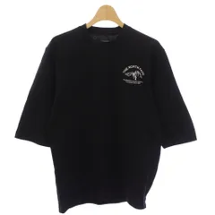 ザノースフェイス THE NORTH FACE Tシャツ カットソー XS 黒 ブラック 半袖 クルーネック ロゴプリント NT32537 /TK