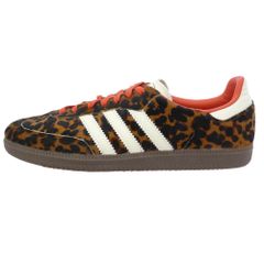 adidas samba 24cm ヒョウ柄 オレンジ - メルカリ