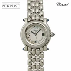ショパール Chopard ハッピースポーツ 27/8250 23 レディース 腕時計 5P ダイヤ ホワイト クォーツ ウォッチ Happy sports 90327766のサムネイル