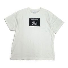 極美品 バーバリー ユニコーン Tシャツ 国内12Y レディースXS〜S 白 