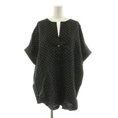 極美品❤️ブロカント コットンボイルフロンセシャツ ゆったり羽織り