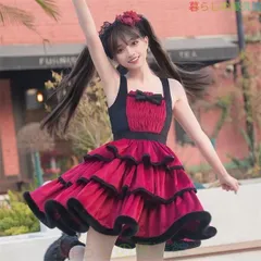 大人気！ワンピース コスプレ ロリータ ゴスロリ パーティー 発表会 可愛い リボン フリル ワンピース かわいい おしゃれ ワンピース ロリータll0522
