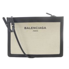 BALENCIAGA ショルダーバッグ ホワイト/黒 - メルカリ