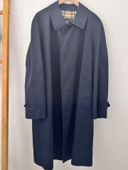 Burberry 一枚袖 ネイビー バルマカーンコート vintage 60s - メルカリ