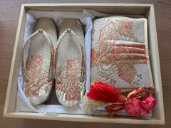 礼服や振袖に 草履バッグセット