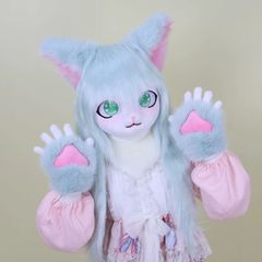 オーダー】無属性ぬいぐるみ 10センチ用 帽子 ケモ耳帽子 - メルカリ