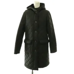 トラディショナルウェザーウェア Traditional Weatherwear GRANGE キルティングコート アウター 裏ボア 36 ブラック /CX ■OSのサムネイル