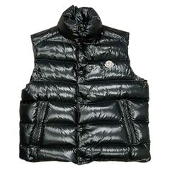 正規品 サイズ3 MONCLER ダウンベスト TIB ワッペン ブラック - メルカリ