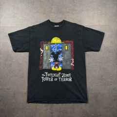 XZ547 90s タワーオブテラー トワイライトゾーン Tシャツ ディズニー