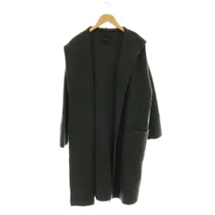 スピック&スパン Spick&Span ニットコート フード アウター ロング F ダークグレー /HS ■OSのサムネイル