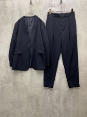 アダムエロペ Carreman ジャケット セットアップ ネイビー系 - メルカリ