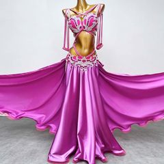 ベリーダンス 衣装 ピンク Sサイズ ブラパッドつき - メルカリ