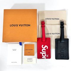 LOUIS VUITTON × Supremeネームタグ 2017年コラボ 限定 - メルカリ