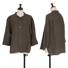 極美品✨25SS ドゥーズィエムクラス ヨーロピアンリネン シャツ カーキ 