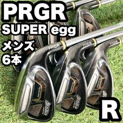 PRGR egg アイアンセット 6本セット プロギア スーパーエッグ PRGR アイアンセット 6本 メンズ R 右 高反発