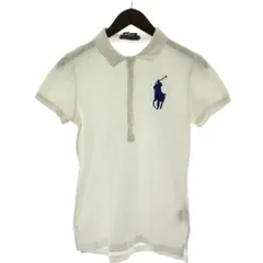 ラルフローレン RALPH LAUREN THE SKINNY POLO ポロシャツ カットソー M 165/92A 白 半袖 /GG