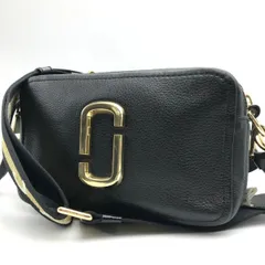 希少・美品　MARC JACOBS　マークジェイコブス　ザ・スナップショット　ショルダーバッグ　カメラバッグ　クロスボディ　ブラック系　976