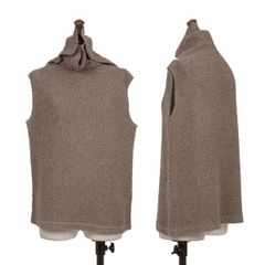 イッセイ ミヤケ me 半袖 未使用 細かいプリーツで伸びます グレー系