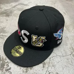 Supreme  × NEW ERA Mascot S Logo マスコット Sロゴ キャップ 帽子 シュプリーム  × ニューエラ ブラック （15664M）のサムネイル