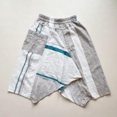 tamaki niime タマキニイメ only pants ストライプ サルエルパンツ L