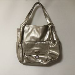 A56 マークイジェイコブス メタリック ダブルポケットバッグ - メルカリ