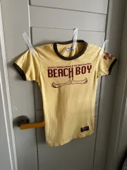 BLUE CORN BEACH BOY リンガー Tシャツ
