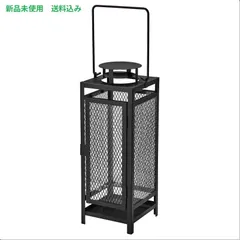 IKEA (イケア) BERGGRAN ベリグラン ピラーキャンドル用ランタン - 室内/屋外用 チャコール 34cm 405.594.06のサムネイル